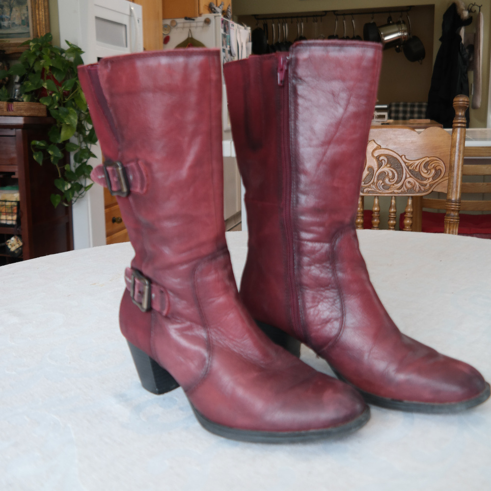 Earth Larch Bordeaux Boots
